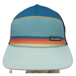 Billabong Foam‎ Spinner Trucker Hat Black One Size Snap Back #99064